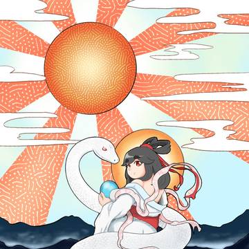 今年は巳年、もうなってました
