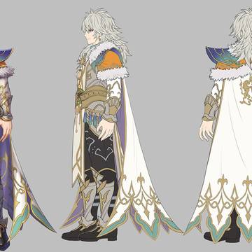 『ロマサガ2リメイク』 キャラデザイン設定画その6