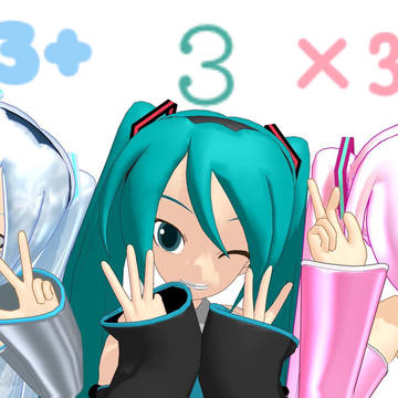 6=3+ 3 ×3=9