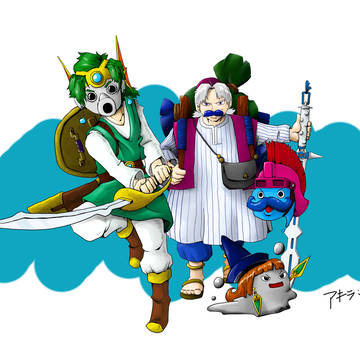 ドラクエ4 勇者&トルネコ&ライアン&アリーナ【DQ4】