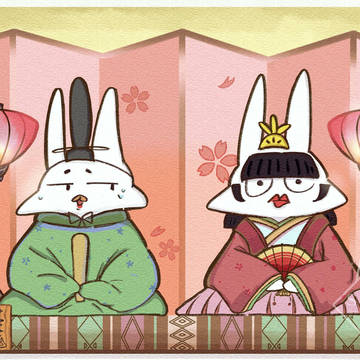 お雛様...