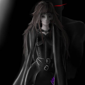 The mysterious woman