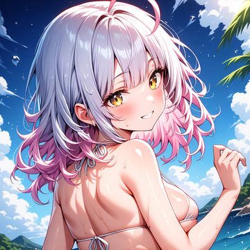 ビーチの女神