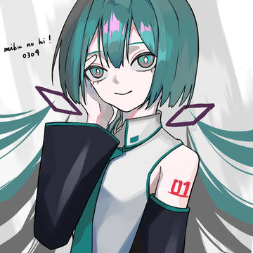 ミクの日のイラスト