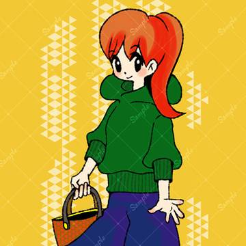 女の子