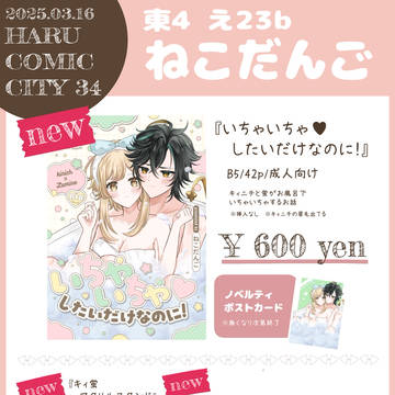 3月16日春コミ 神ノ叡智24 お品書き