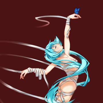 画了Miku