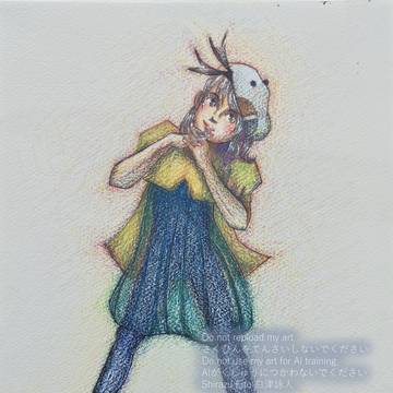可愛いポーズ