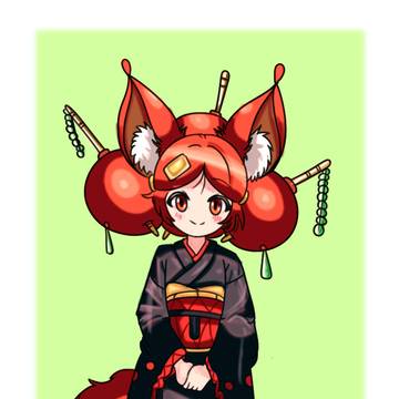 Elegant Fox Princess