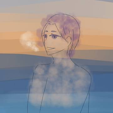 海に