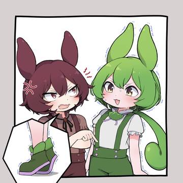身長バトル勃発！