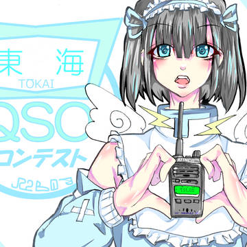 東海QSOコンテスト用QSL