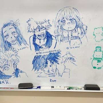 ホワイトボードアート