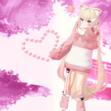 [キャラ配布]Chiffon headmod&hair