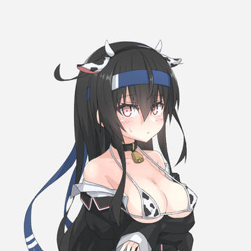 牛柄ビキニ初霜