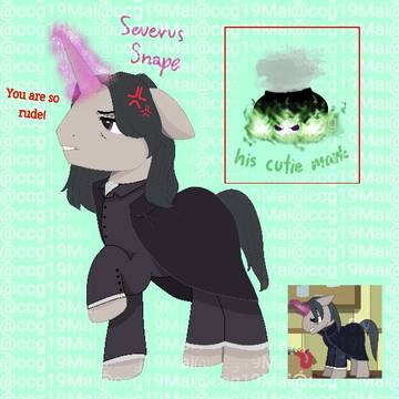 Snape! pony version