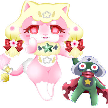 リンとダークケロロ