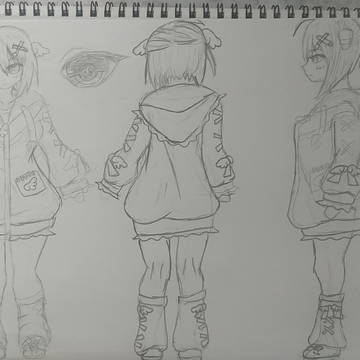 虹川 羽碧(にじかわ はねみ) ビジュ変