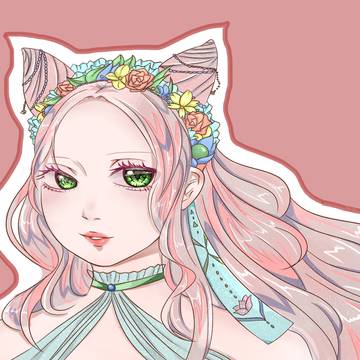 お花の少女