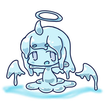 天使？スライム娘ちゃん