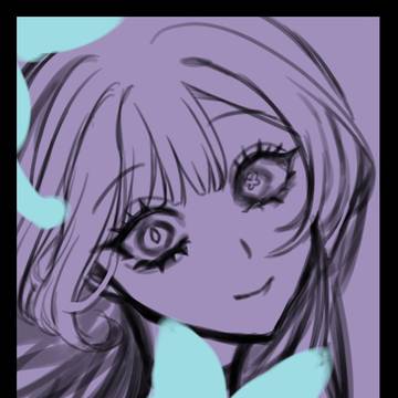 オリジナルイラスト💜🦋