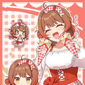 クレープコラボ佑芽ちゃん!
