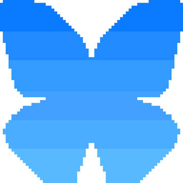 Bluesky　ドット絵