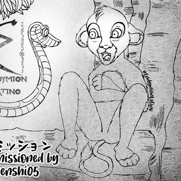 [COMMISSION] 魅了したシンバ  Mesmerized