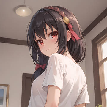 ゆんゆん×脱ぎかけ