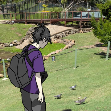 ﾃｹｬ君を🇦🇺に