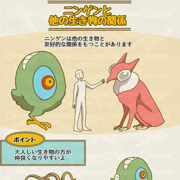 新ニンゲンの飼い方図鑑『ニンゲンと他の生き物の関係』