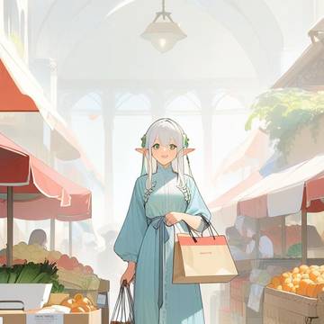 エルフのお姉さん※主人公視点