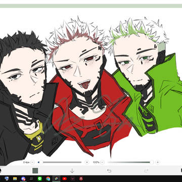 ネプリ用🖤❤️💚