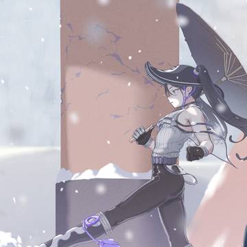 オリキャラ絵です。