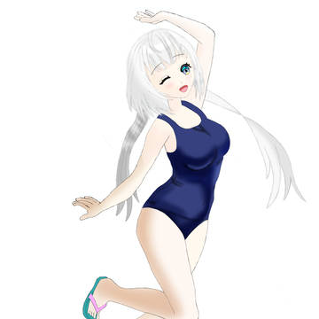 スク水いろはちゃん！