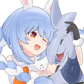 ぺこーらとジャンヌを描いてみた