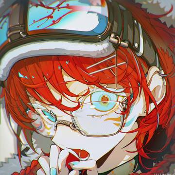目が合った