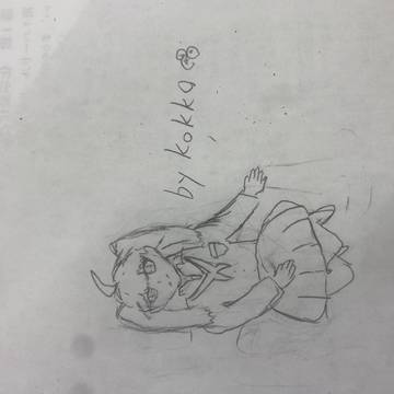 塾での落書き