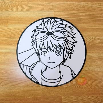 牧場物語 はじまりの大地のロッドの切り絵🐕