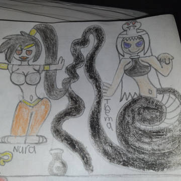 Nura Marian and Tenma Maya
