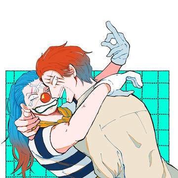 バギ受け・ちょっとだけ別ジャンルのイラスト