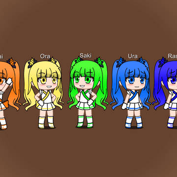 The Rainbow Septuplets