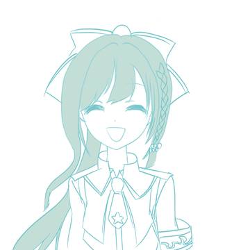 山奈しずくさん落書き