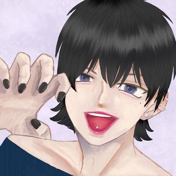 初描き