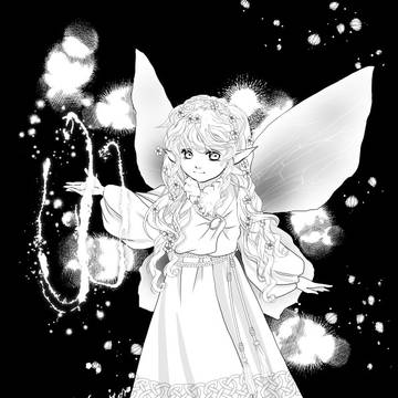 幼エルフの女の子