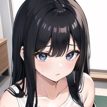 黒髪彼女