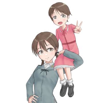 トゥルーデとクリス