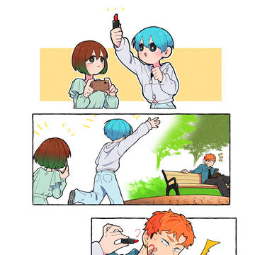 リップハートチャレンジなるものを知りました💄