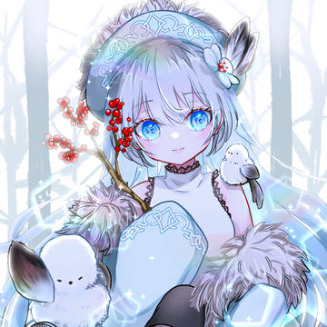 シマエナガの森
