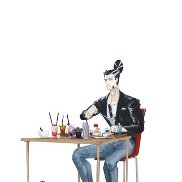 落書き〜　「カフェ」